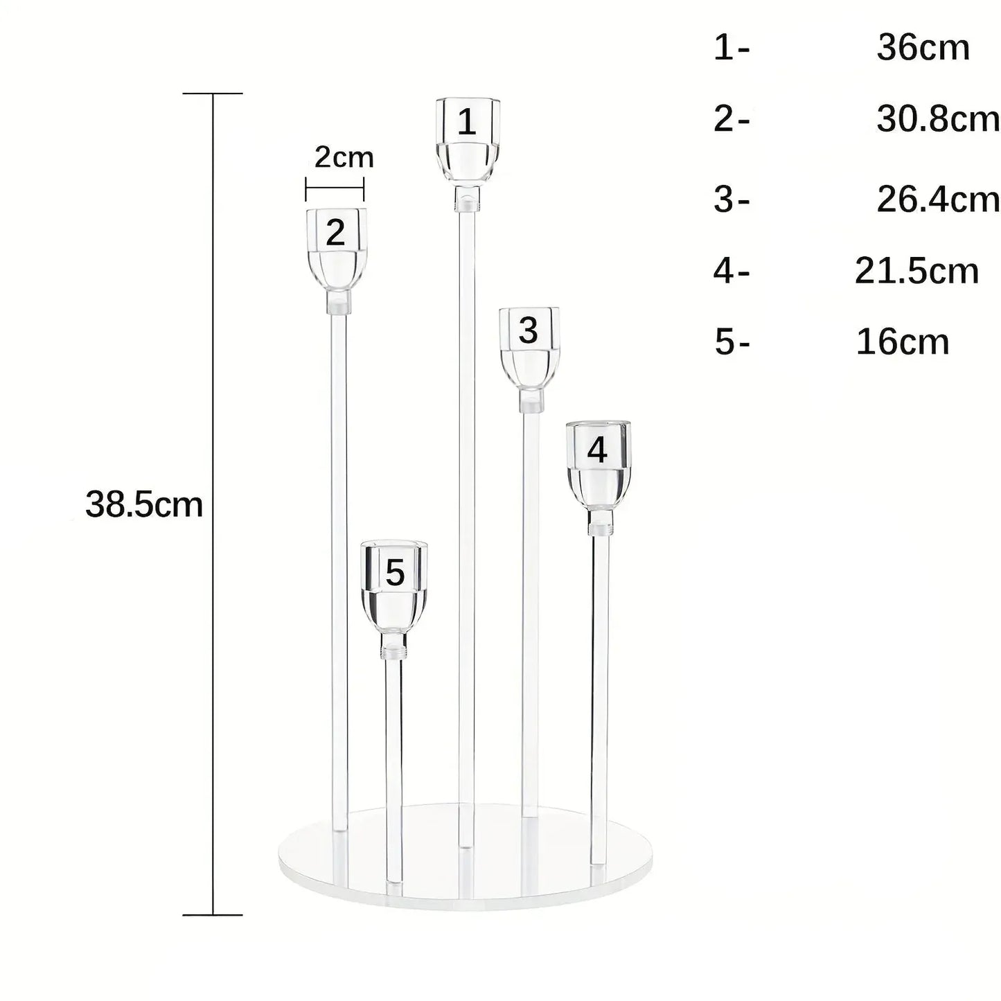 Chandelier transparent | Élégance sobre pour une décoration raffinée Blanc Lunyris