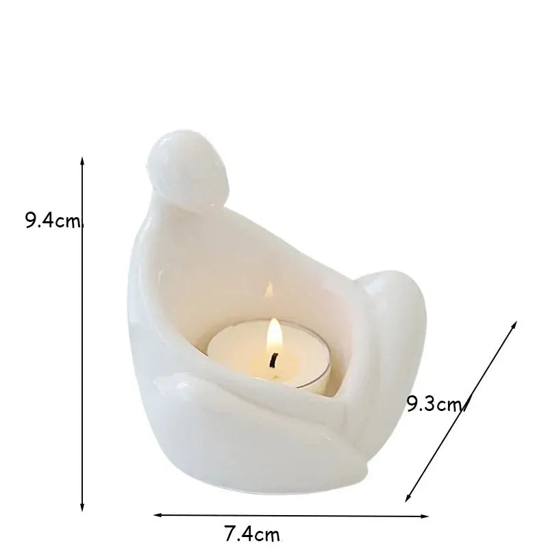 Photophore mignon | Petite touche lumineuse et adorable Zen Lunyris