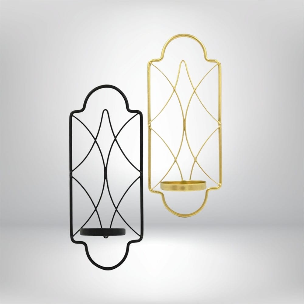 Bougeoir applique murale | Décoration élégante pour illuminer vos murs Lunyris