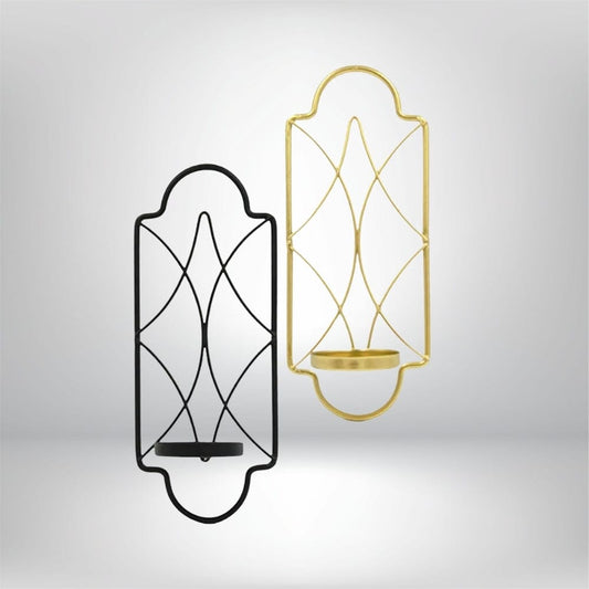 Bougeoir applique murale | Décoration élégante pour illuminer vos murs Lunyris