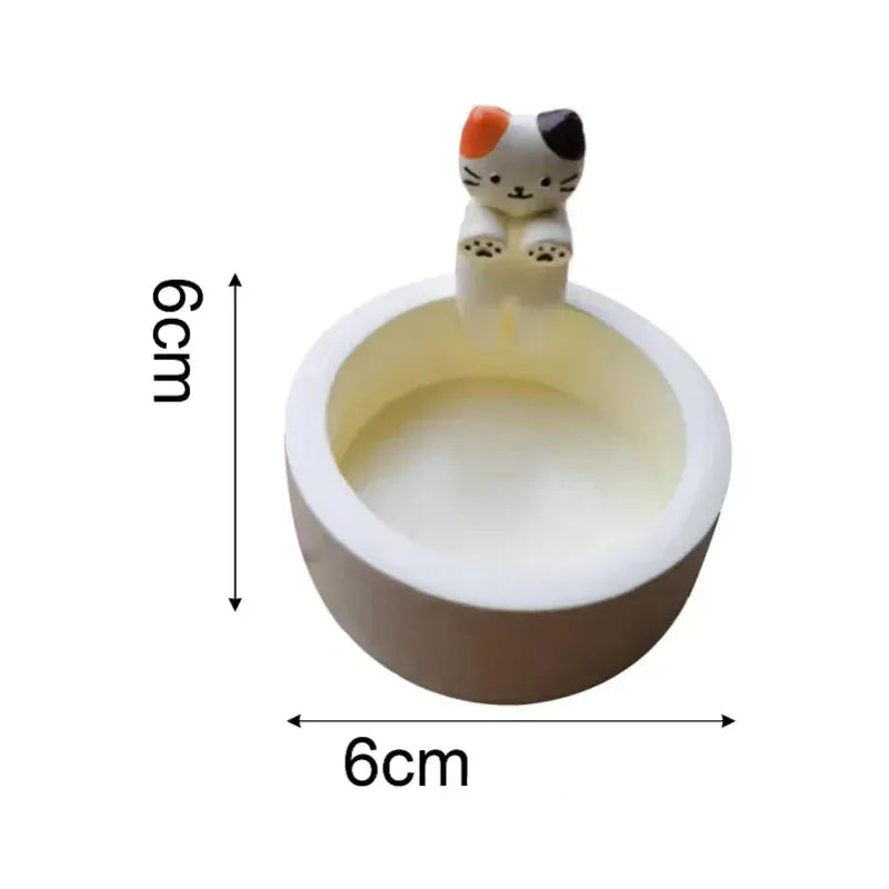 Bougeoir blanc | Accessoire mignon pour réchauffer votre intérieur Lunyris