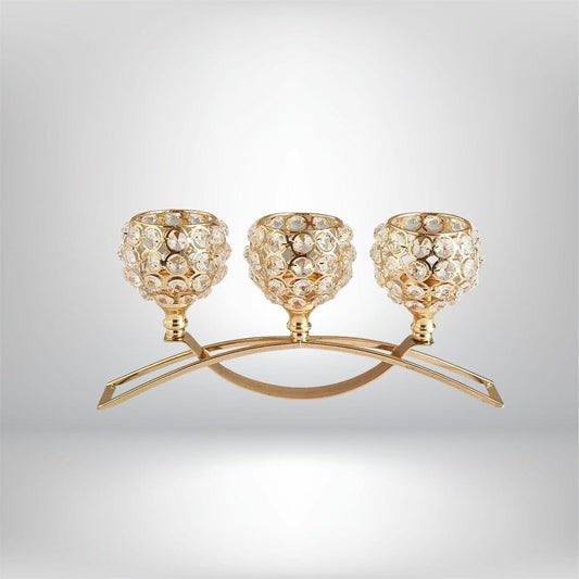 Bougeoir centre de table | Décoration chic pour sublimer vos repas Lunyris