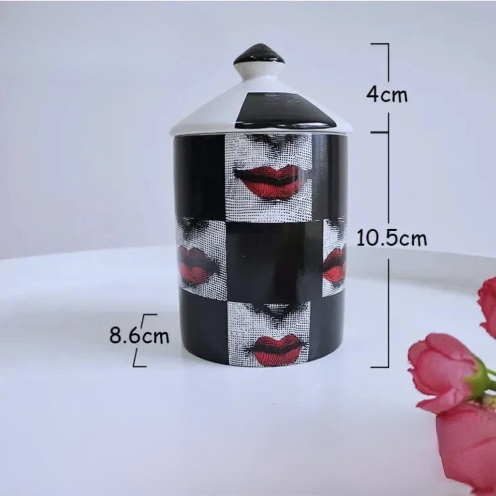 Bougeoir céramique | Accessoire déco raffiné et authentique 5 Lunyris