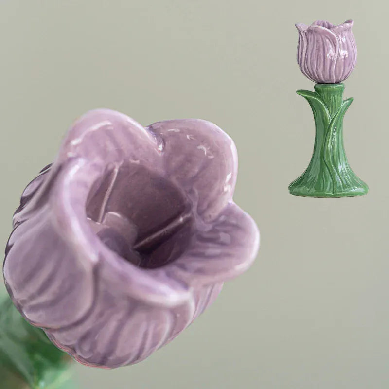 Bougeoir coloré | Décoration vive et florale pour votre intérieur Lunyris