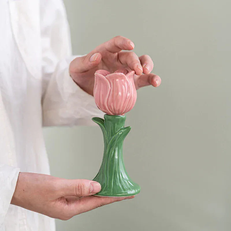 Bougeoir coloré | Décoration vive et florale pour votre intérieur Lunyris