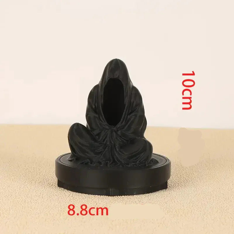 Bougeoir Halloween faucheuse | Décoration macabre et originale Noir Lunyris