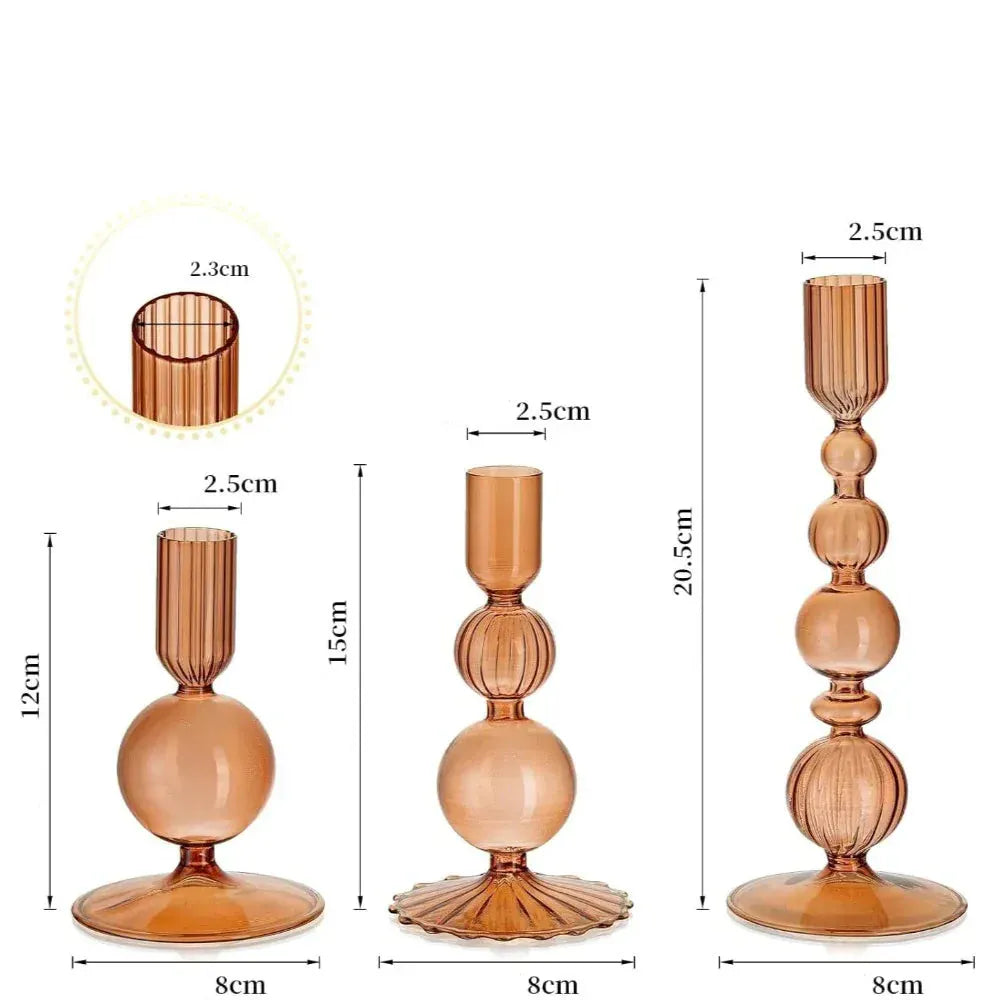 Bougeoir moderne | Accessoire chic pour un intérieur tendance Lunyris