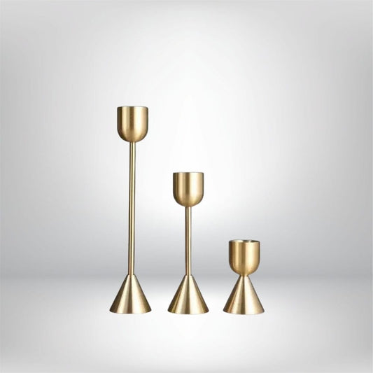 Bougeoir sur pied | Style raffiné pour illuminer votre intérieur Lunyris