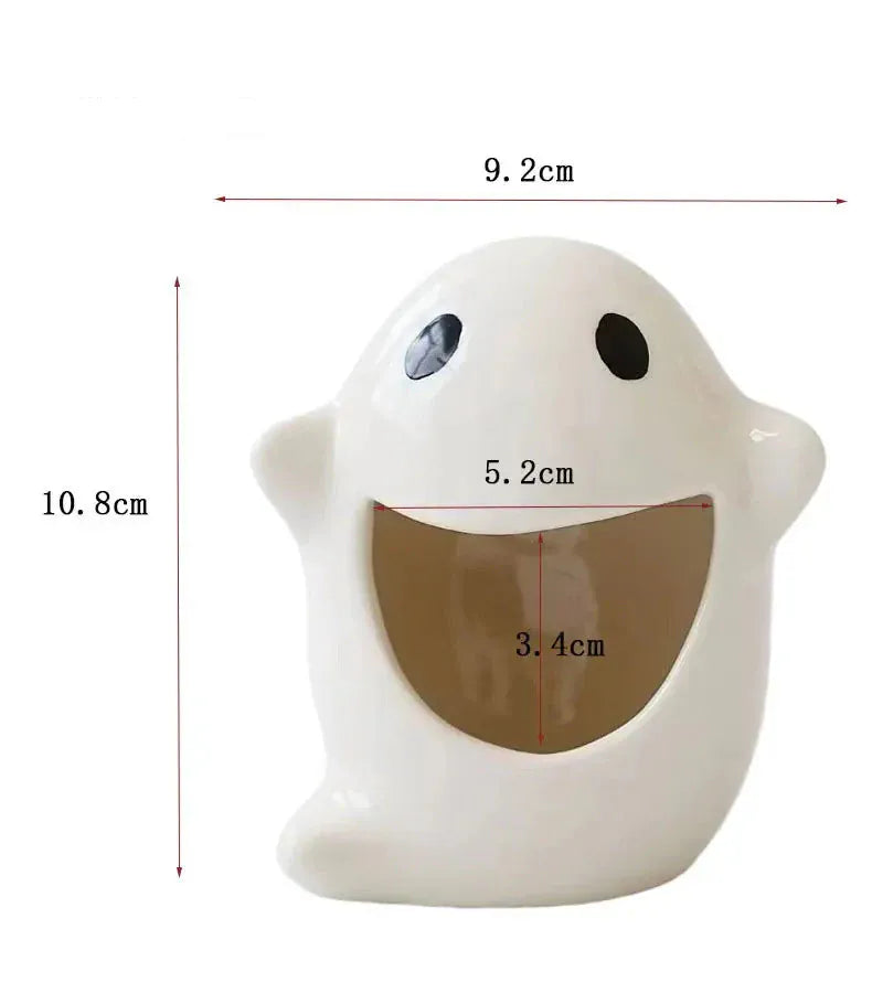 Photophore mignon | Petite touche lumineuse et adorable Fantôme gentil Lunyris