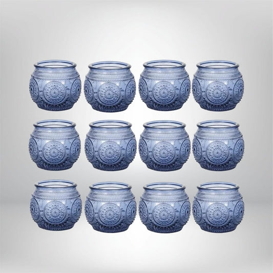 Photophore verre coloré | Décoration lumineuse et pleine de charme Lunyris